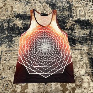 Abstract Geometric Tank Top - Small